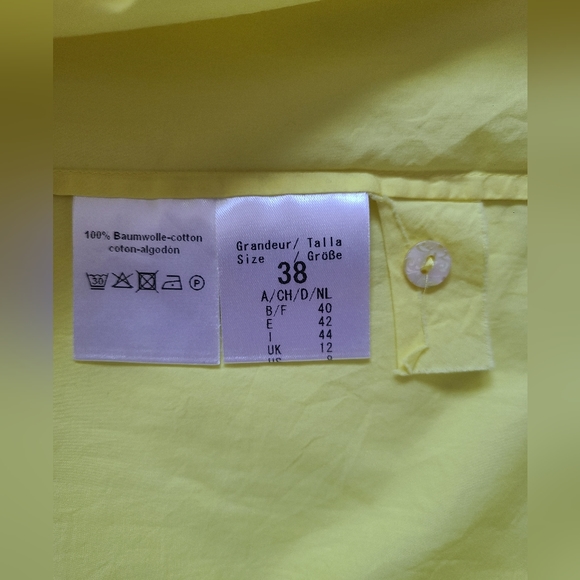 Size 8, 100% cotton,  yellow top 💛 - Picture 9 of 10